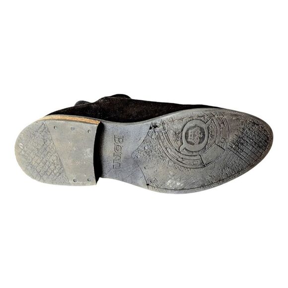 BORN Arula Black Suede Ankle Boot Size 7 - Picture 8 of 8